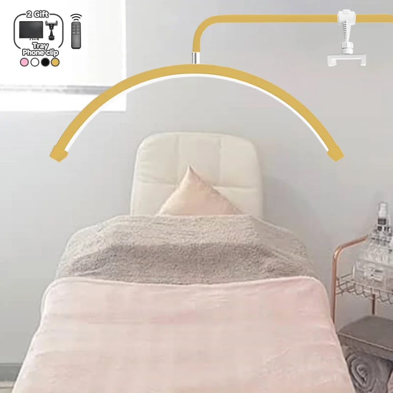 2025 удаленное светодиодное кольцо для ресниц искусственное золотистое видео в