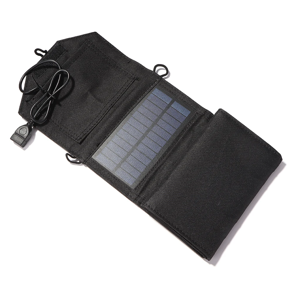 

Folding 10.5W USB Solar Panel Charger Outdoor Camping Mobile Power Charging