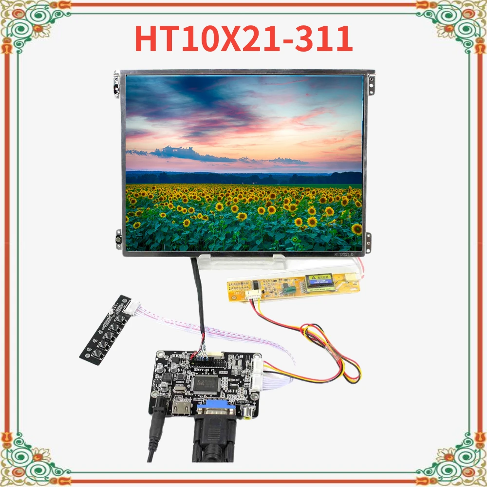 Плата контроллера ЖК-дисплея HD MI VGA T.V56.03 работает с диагональю 10 4 дюйма Φ 1024X76 8 IPS