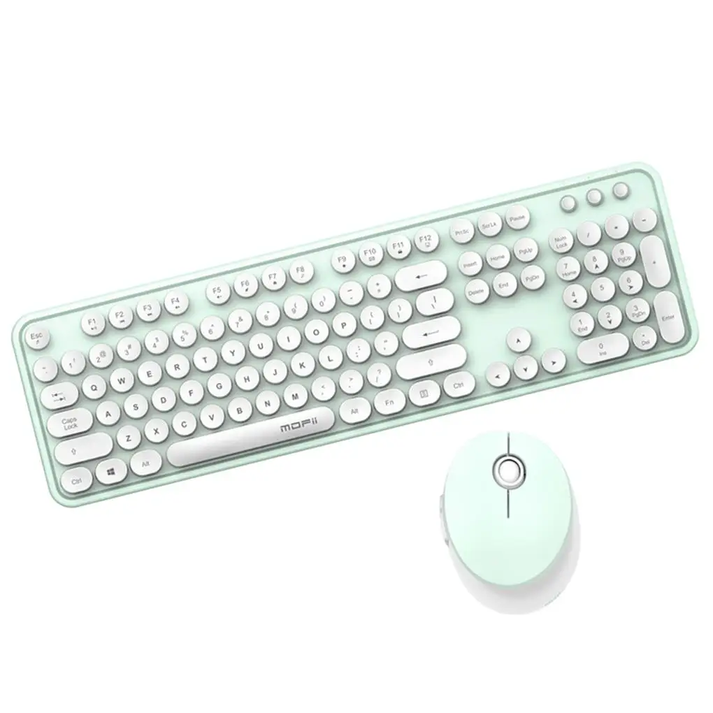 

USB 2.4GHz Wireless Keyboard and Cordless Mouse Combo Kit for PC Laptop