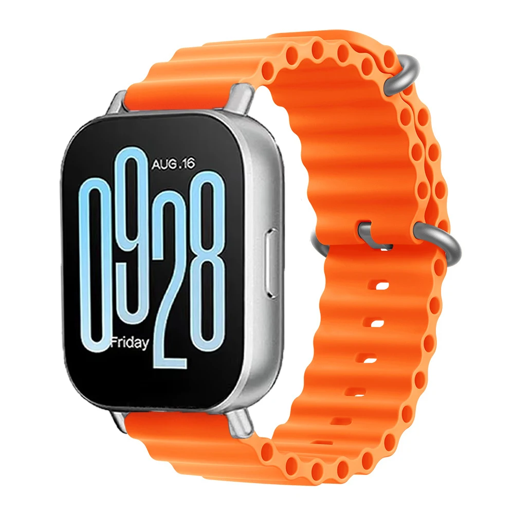 Фото Ремешок Ocean для Redmi Watch 5, активный Correa, мягкий силиконовый ремешок для часов Xiaomi Redmi Watch 5 Lite, спортивный браслет, аксессуары №2