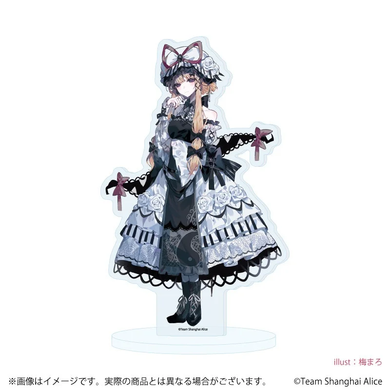 Акриловая подставка 15 см с персонажами Marisa Sakuya, Youmu Yuyuko, Reimu, Alice в готическом лолита-костюме, по мотивам Touhou Project, аниме-коллекционный подарок для рабочего стола (art.: 3920dc0d865c4) - 3920dc0d865c4
