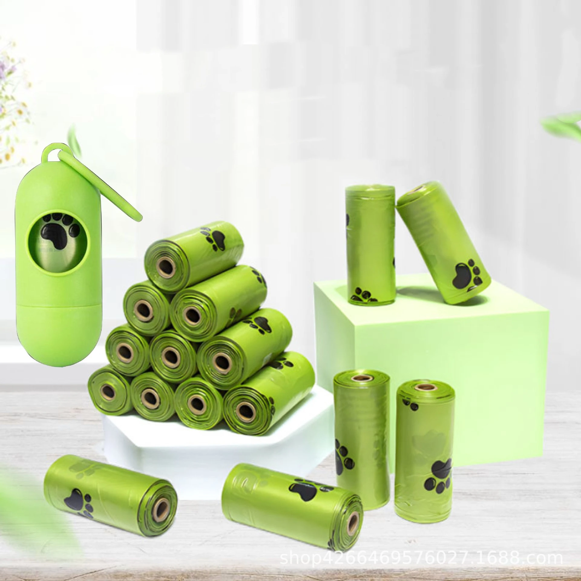 Новые мешки для мусора собак уборки оптом Biobase ароматизированные биоразлагаемые