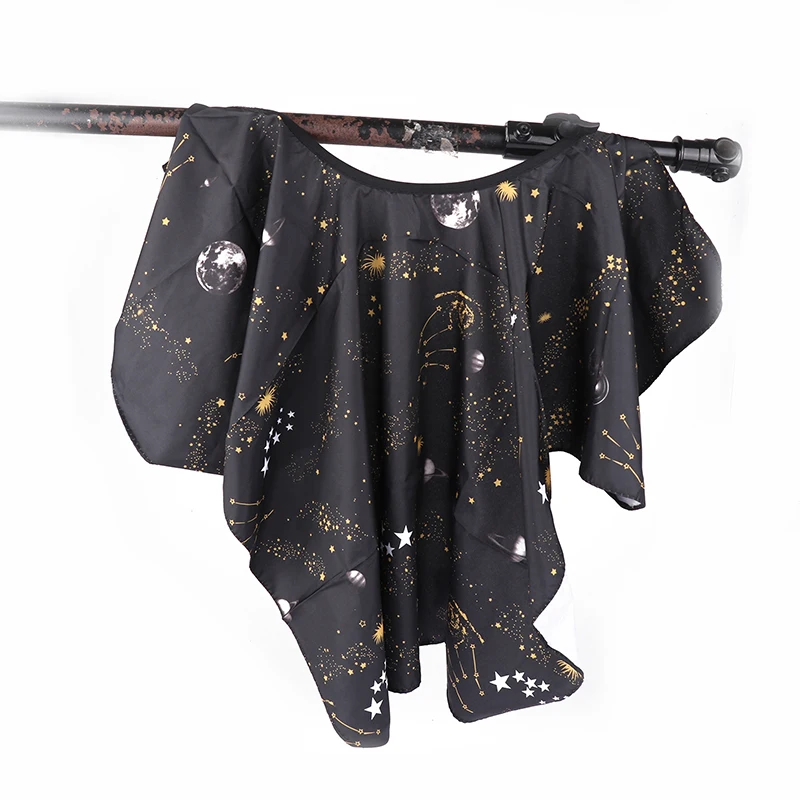 

Kids Waterproof Hairdressing Cape Childrensalon Hair Wrap Dyeing Hair Cutting Cartoon Cloth Styling Tools For Barber Shop