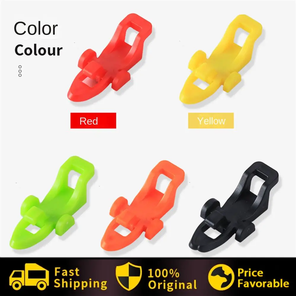

5 Colors Fixed Bait Holder Fixed Jig Hooks Fishing Hook Secure Keeper Portable Fixed Lure Lure Bait Holder Fishing Gear Plastic