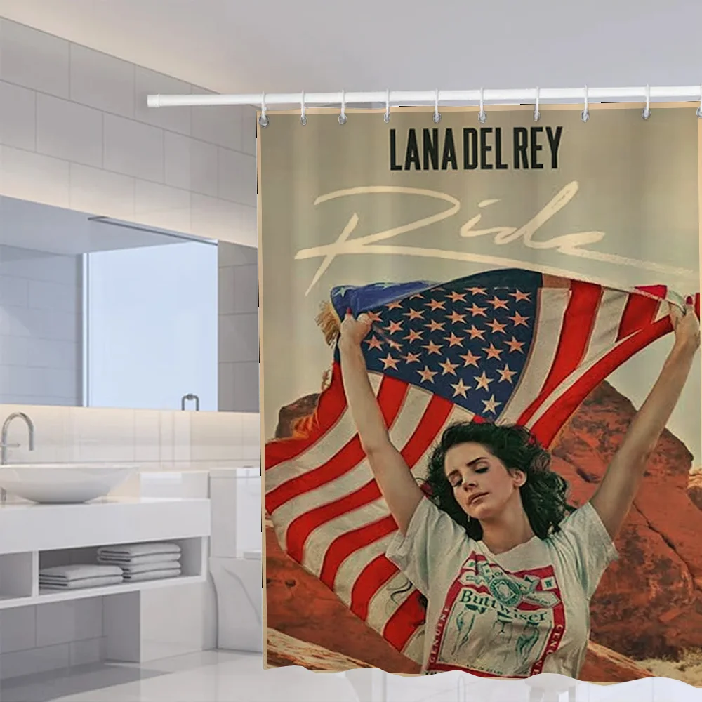 Занавески для душа L-Lana Del ReyS занавески ванной комнаты складные перегородки