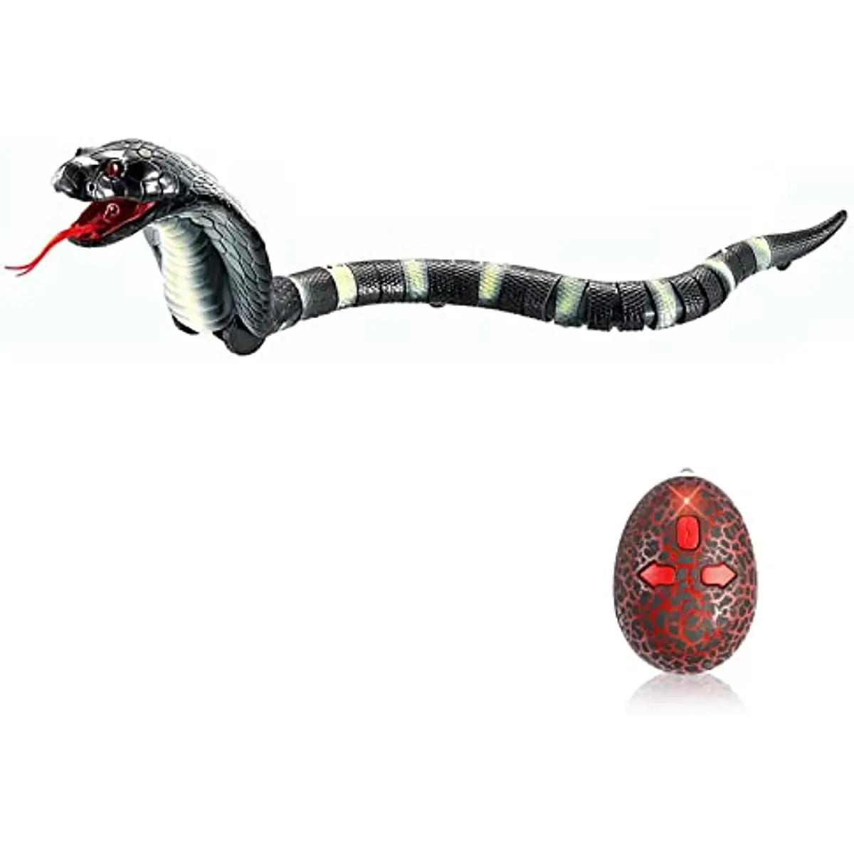 

Rely 2016 Remote Control Snake Charging 17 "Simulated RC Cobra Terror Trick Children's Toy
