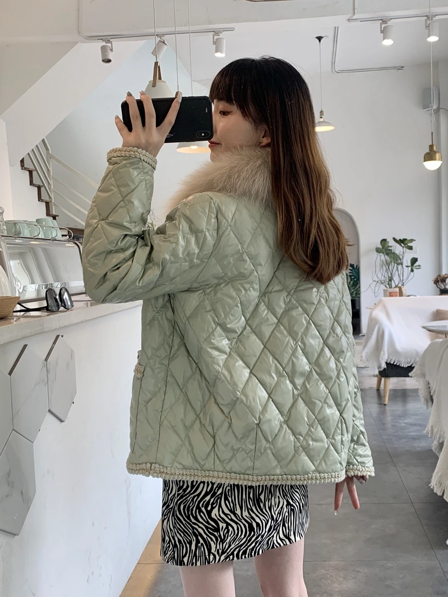 New Women Down Jacket Casual Style Autumn Winter Coats And Parkas Female Outwear