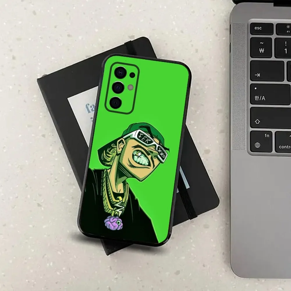 Чехол для телефона Singer F-Feid Ferxxo SIXDO Samsung S24 S21 S22 S23 S30 Ultra S20 Plus Fe Lite Note 10 9 5G черный