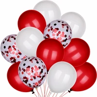 red white balloons 60 pcs latex party balloons for birthday party wedding valentine baby shower girlfriend engagement decoration
