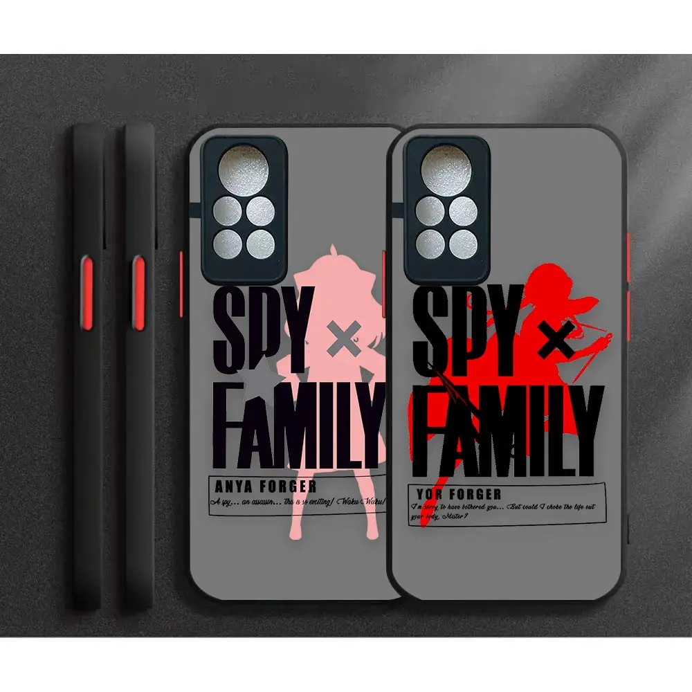 

Shockproof Case For TECNO HOT 11S NFC 10I 10S 9 8 12 PLAY 12I NOTE 10 11 8 8I 7 PRO Case Cover Anime Manga Yinuoda Spy X Family