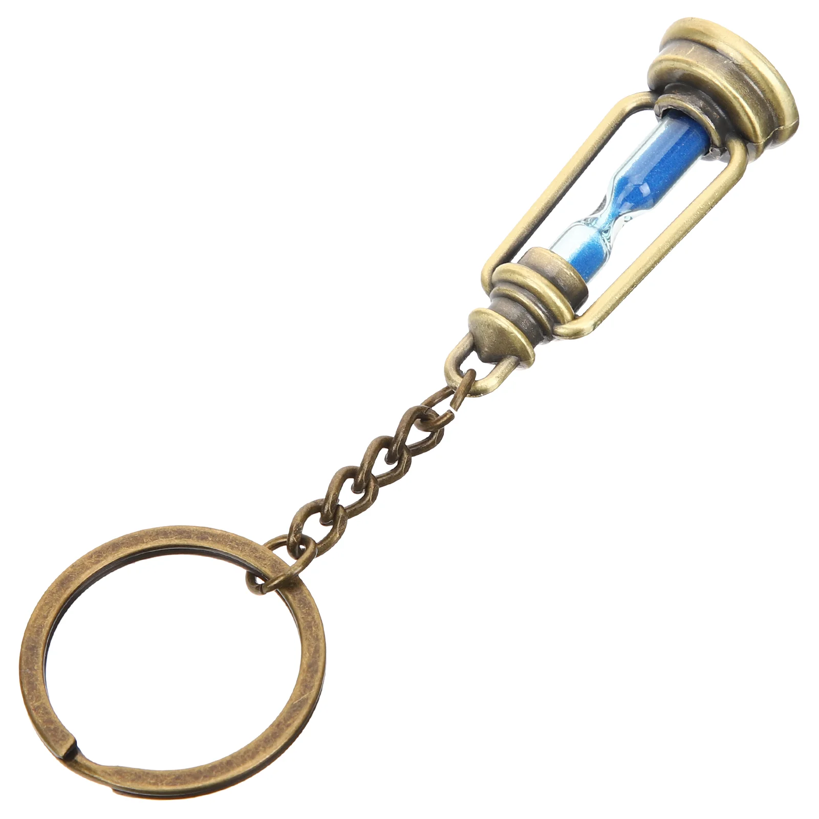 

5 Pcs Mascot Key Ring Gift Keyring Fengshui Pendant Men Keychain Retro Hourglass