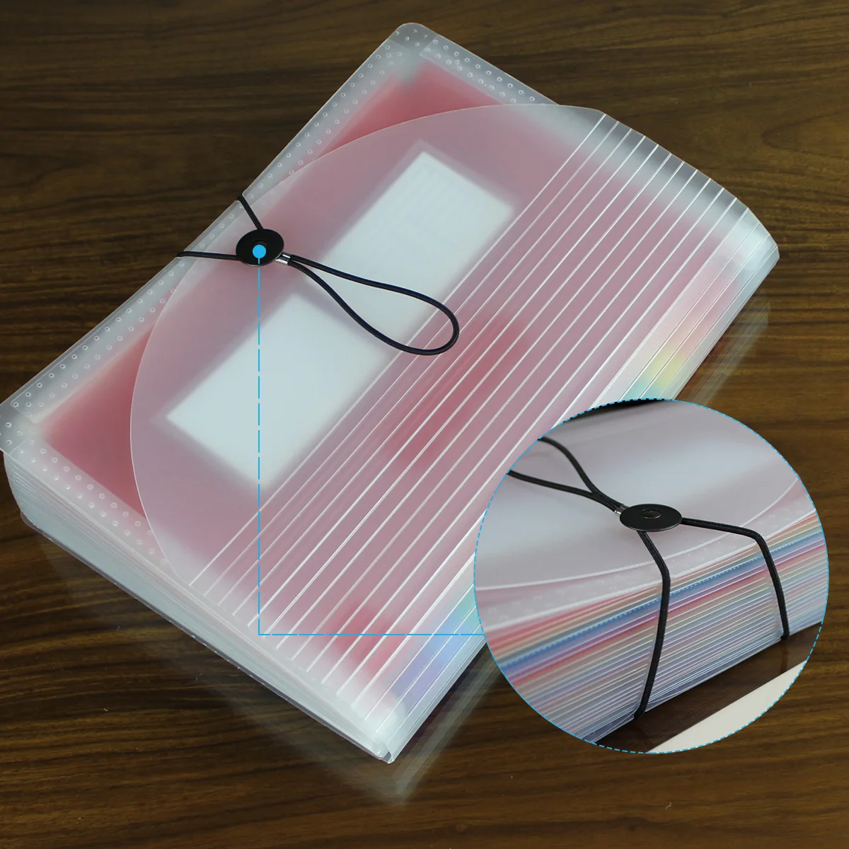 

Document Folders Practical Handheld 24 Pockets Pockets Accordion Folder Accordion Bill Folders Expanding File Folder for School