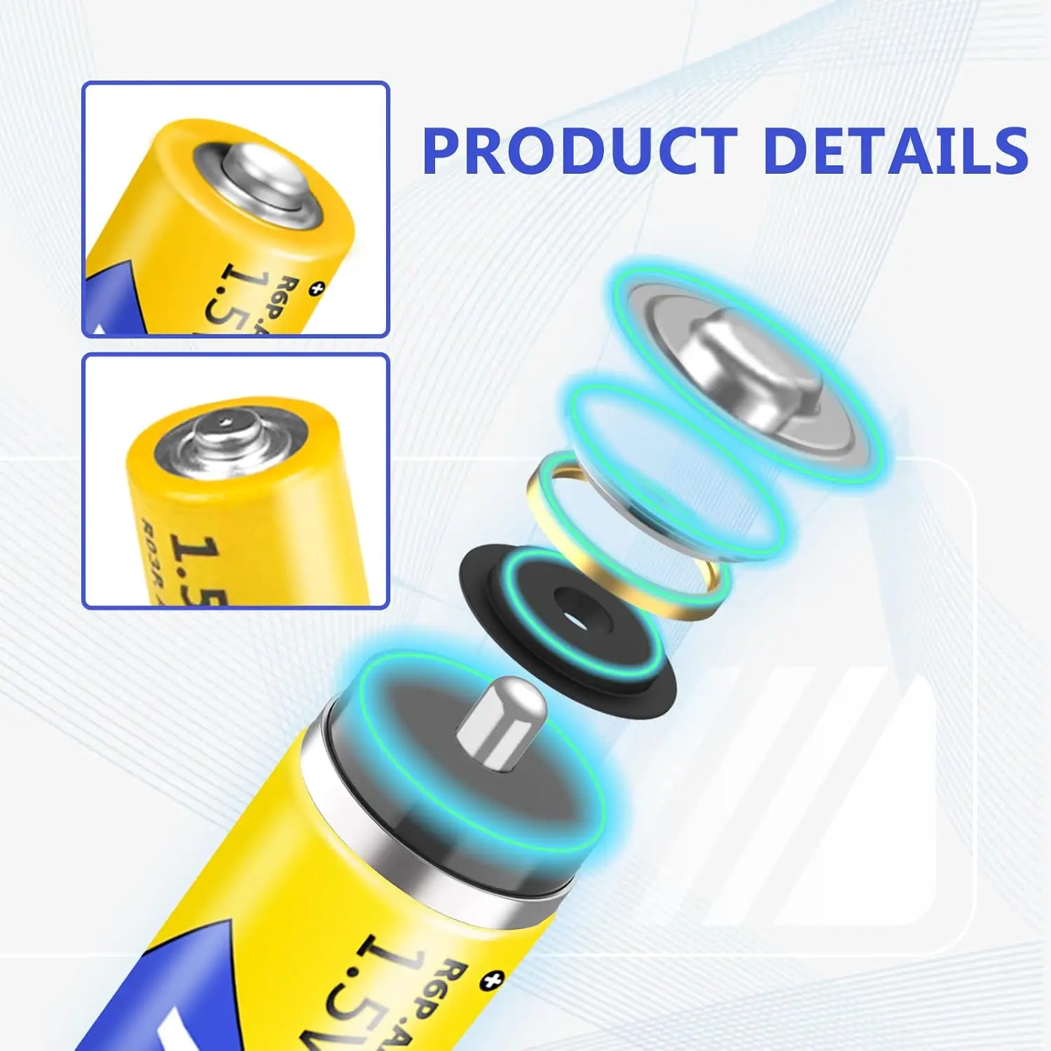 Батарейки AAA PKCELL R03P UM4 1 5 В 200 шт