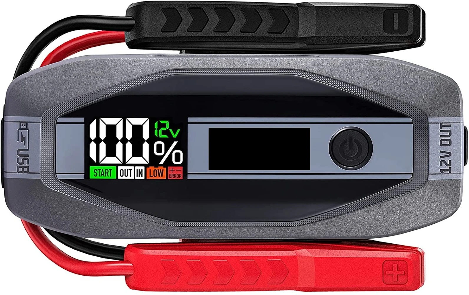 

Up To 8.5L Gas And 6L Diesel Engines, Digital Screen, 65W Fast Charging,12V Car Battery Booster For Portable Jump Starter