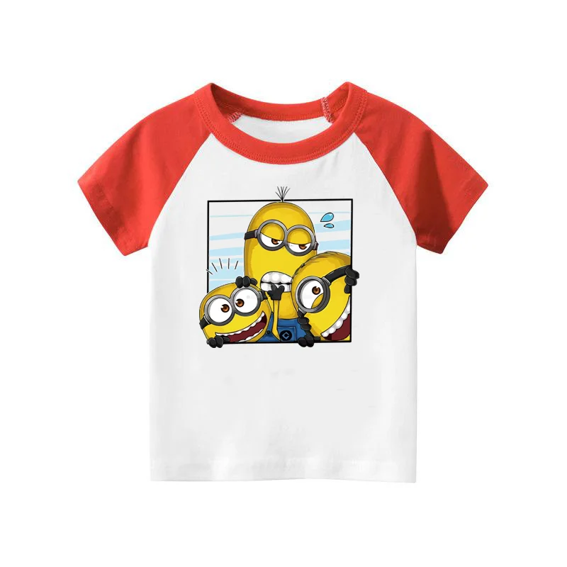 Забавные термоклейкие нашивки для одежды с миньонами переводные наклейки на