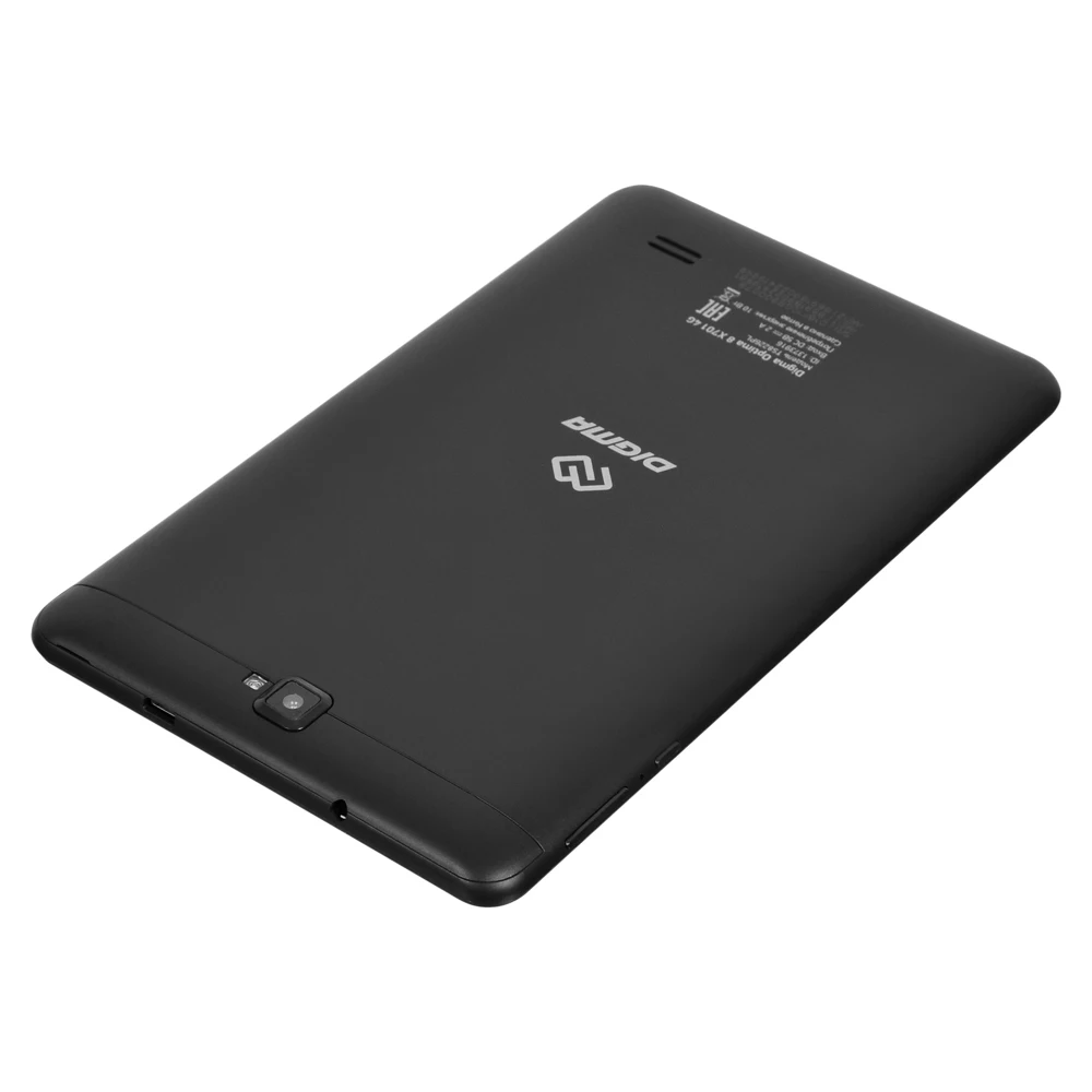 Планшет Digma Optima 8 X701 4G SC9863 8C/3Gb/32Gb 8" IPS 1280x800/3G/4G/And10.0/черный/BT/GPS/2Mpix - купить по
