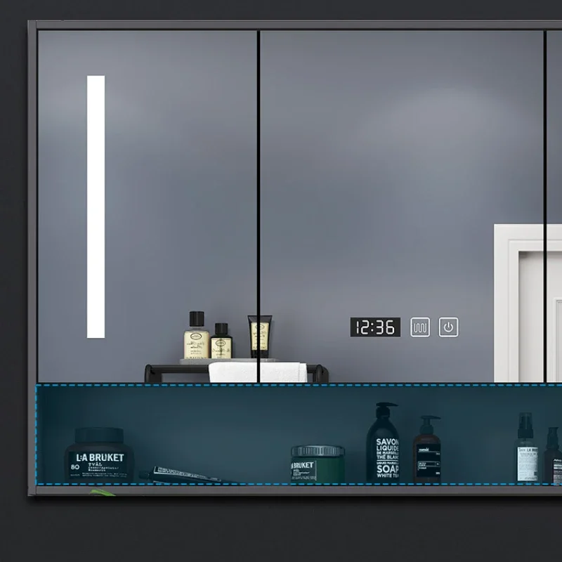 Мебель Роскошные многофункциональные домашние шкафы для хранения в ванной