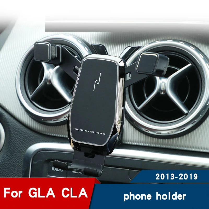 Car phone holder for Mercedes-Benz GLA 45 amg X156 CLA W117 C117 GLA200 GLA250 COUPE interior modified mobile phone bracket