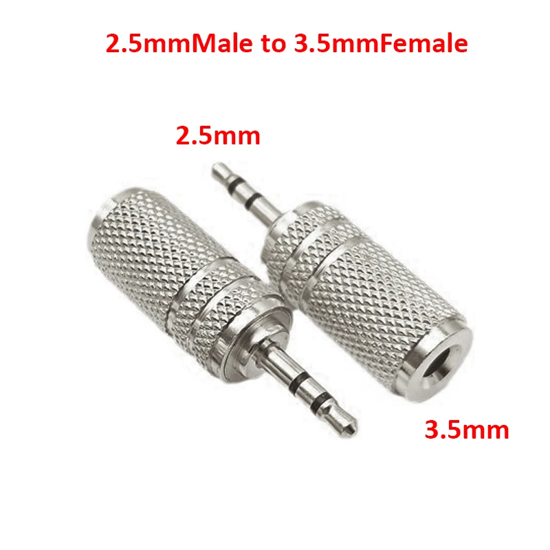 

Аудиоадаптер переходник JCD 3.5/2.5 мм