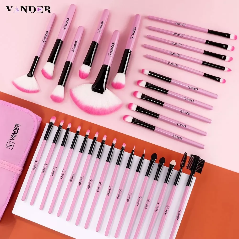 

NEW2023 32 PCS Makeup Brush Set Cosmetic Professional Natural Hair Powder Foundation Eyeshadow Beauty Makeup Tool