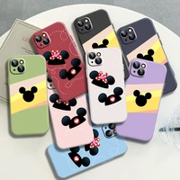 mickey mouse avatar phone case for cover iphone 12 pro max 7 7p 8 plus 6 6s x xr xs 11 12 13 max pro mini se 2020 mpsu pu