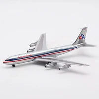 1200 scale american airlines b707 300 n8433 diecast alloy aircraft airplane model collection souvenir ornaments display toy
