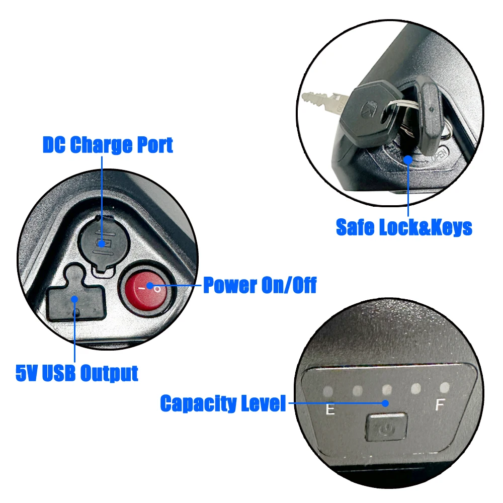 Heybike Race Max Литиевая батарея для электрического велосипеда 48 В 13 Ач 15 17 5 840 Втч