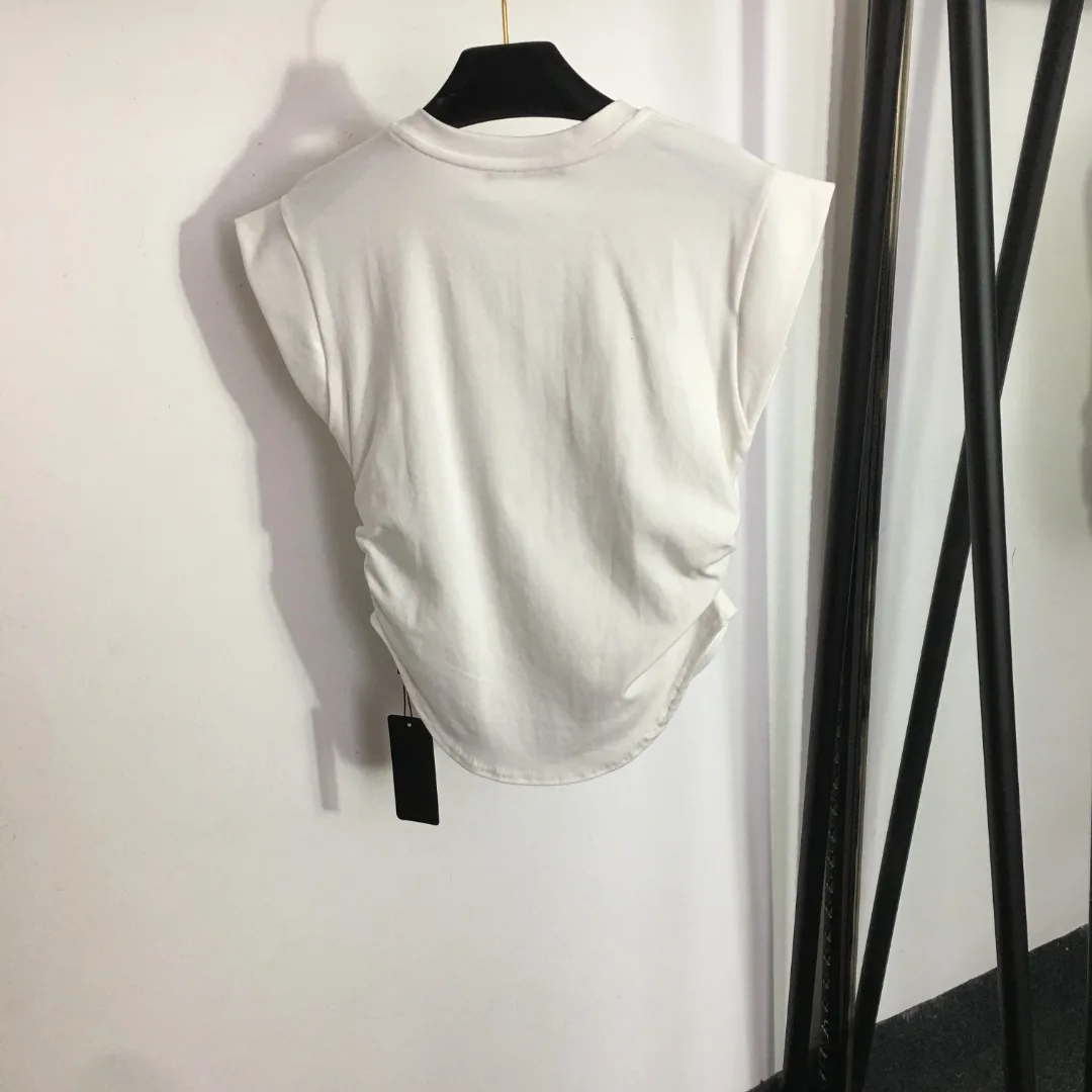 

2023 дизайнерская женская футболка с коротким рукавом и принтом