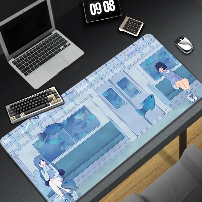 Japanese Sushi Suitchi Carpet Mouse Pad Desktop Mat Extended Desk Mousepad Latop Table Pc Gamer Computer Mat Gaming Game Mats