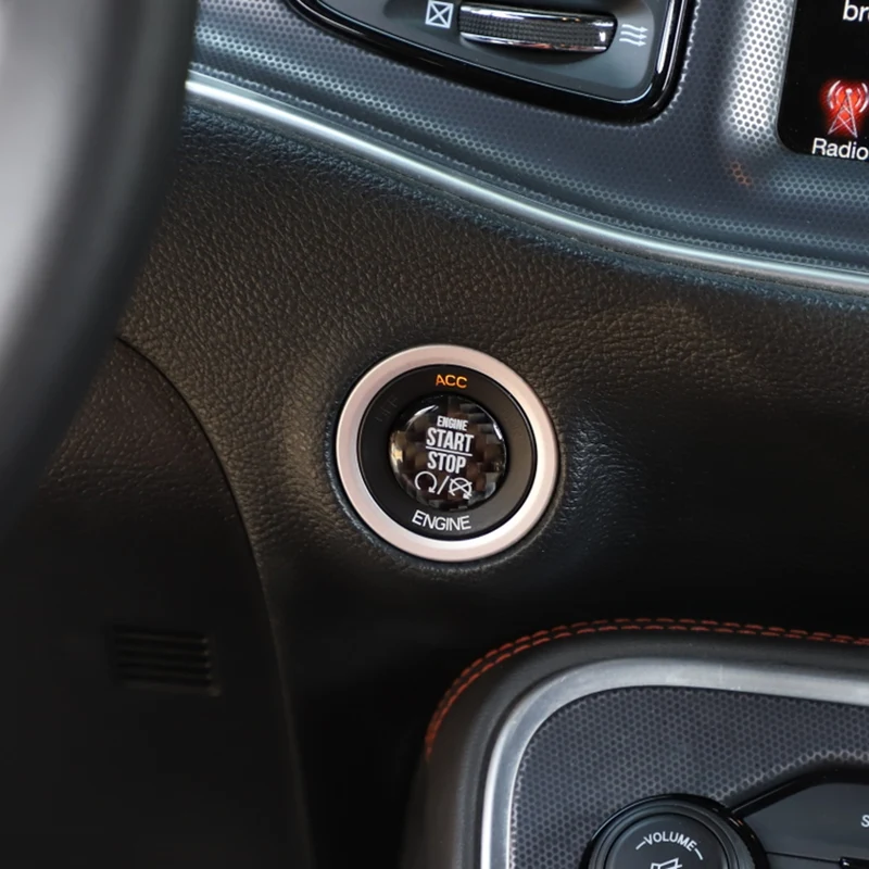 Крышка переключателя кнопки запуска двигателя для Dodge Challenger/Charger/RAM 2010-2021 Durango