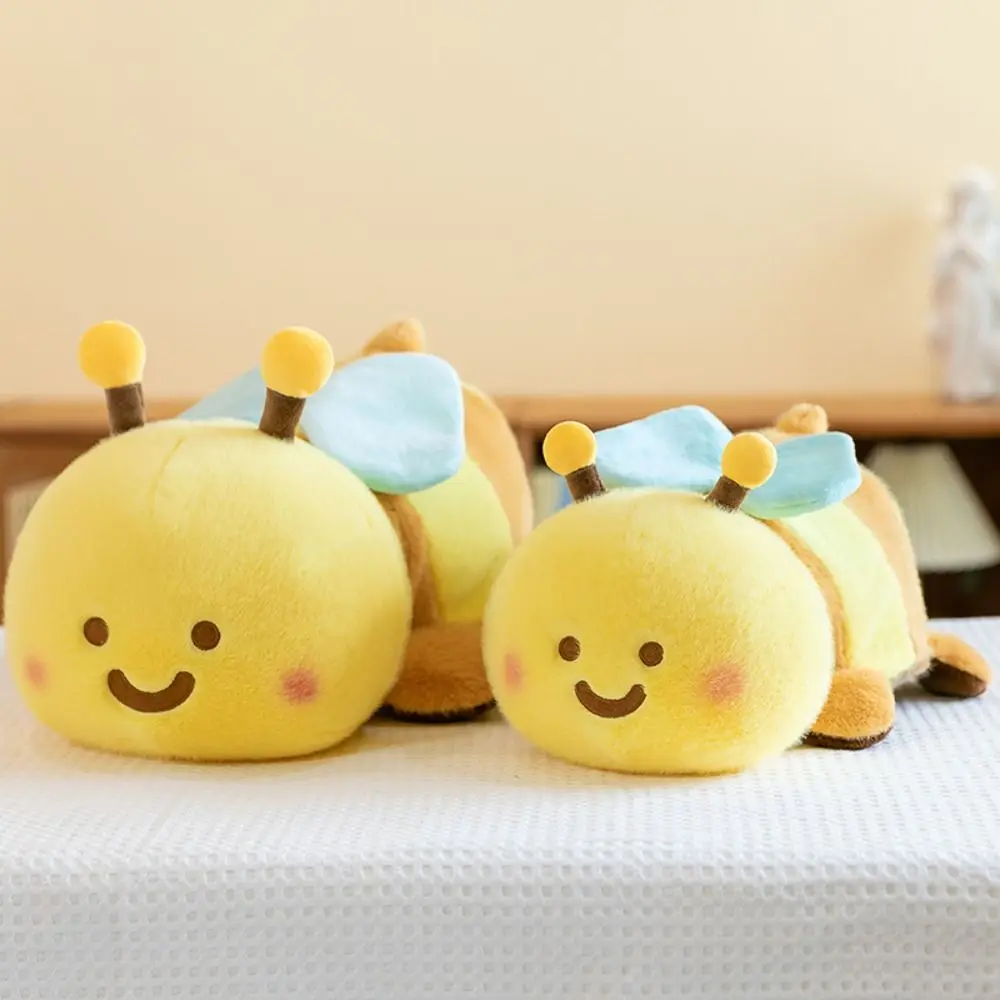 Двусторонняя капибара превращается в пчелу плюшевая игрушка мягкая подушка 2-в-1
