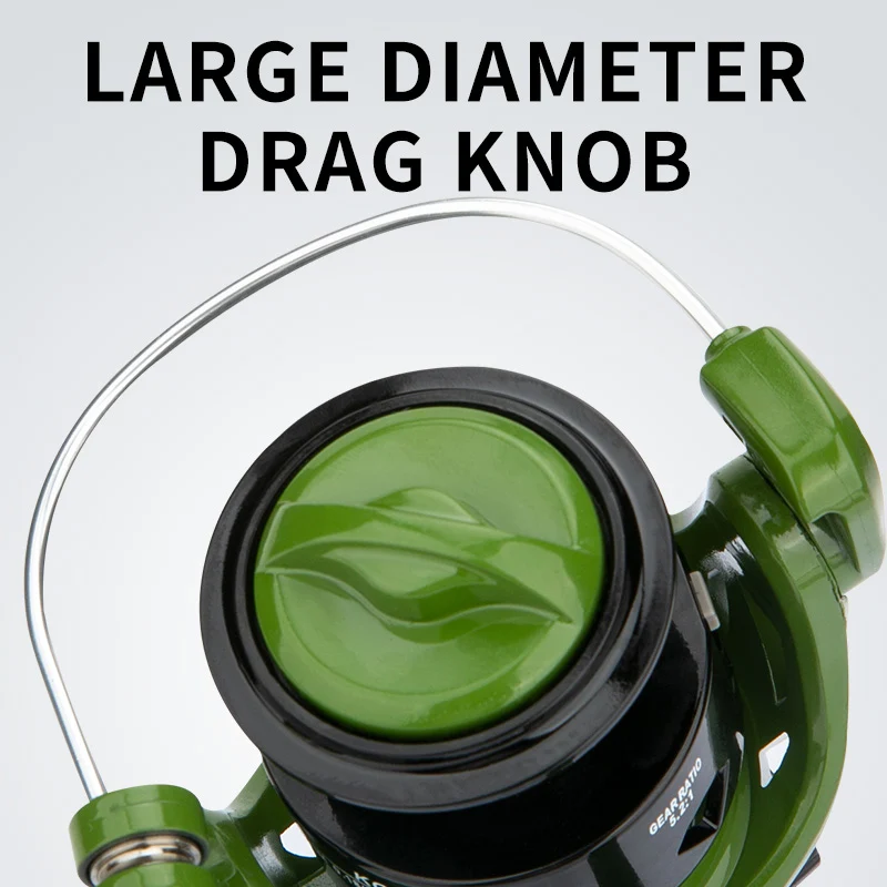 Универсальная Рыболовная Катушка Серии 1000-7000 Спиннинг Литье Из Глинозема