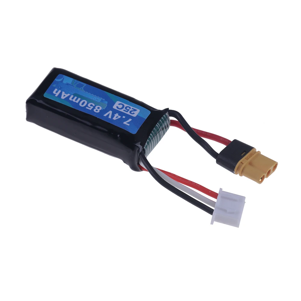 Литиевая батарея 7 4 В 850 мАч 25C для маленького игрушечного пистолета UDL P320 M17