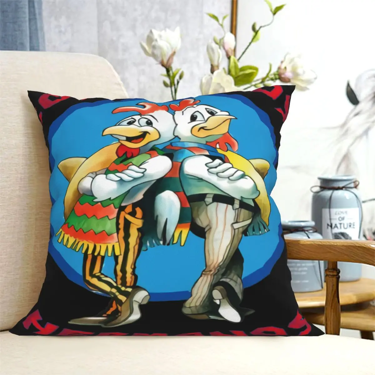 

Jesse White Bad Pollos Cute Cushion Covers Home Decor Funny Pillowcases For Living Room