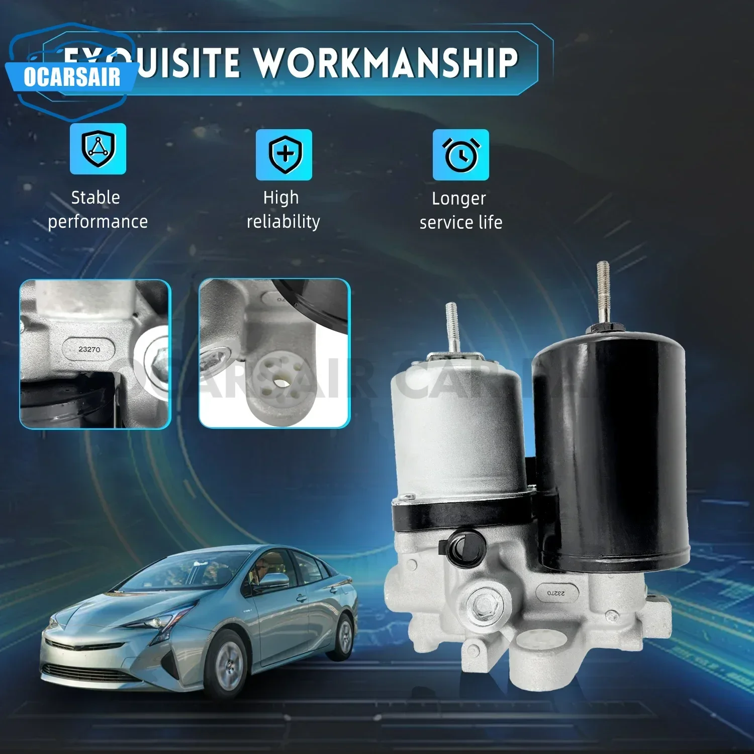 1 шт. насос усилителя тормозов в сборе 47070-47060 47070-47050 для TOYOTA EQ EV KPJ10 2012-2012