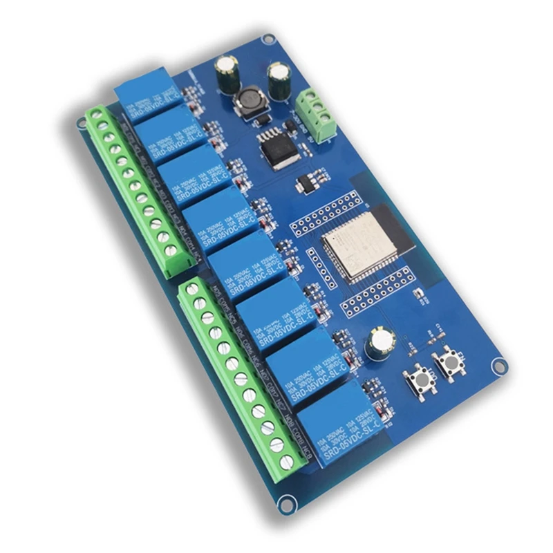 Источник питания постоянного тока 5-30 В ESP32 WIFI Bluetooth Moduel BLE Восьмистороннее реле