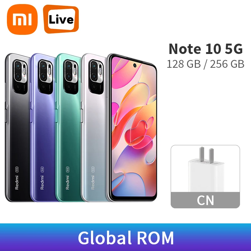 Смартфон Xiaomi Redmi Note 10 с глобальной прошивкой 128 ГБ/256 ГБ 7 нм 700 дюймов 90 Гц FHD +