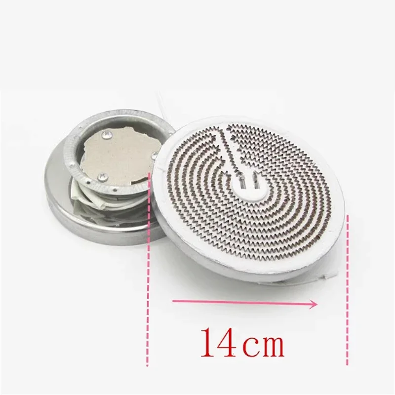 

1 шт., 1000 Вт, 220 В, элемент горелки для мини-солнца, электрический нагреватель, параболический электрический нагреватель, алюминиевая пластина из углеродного кристалла