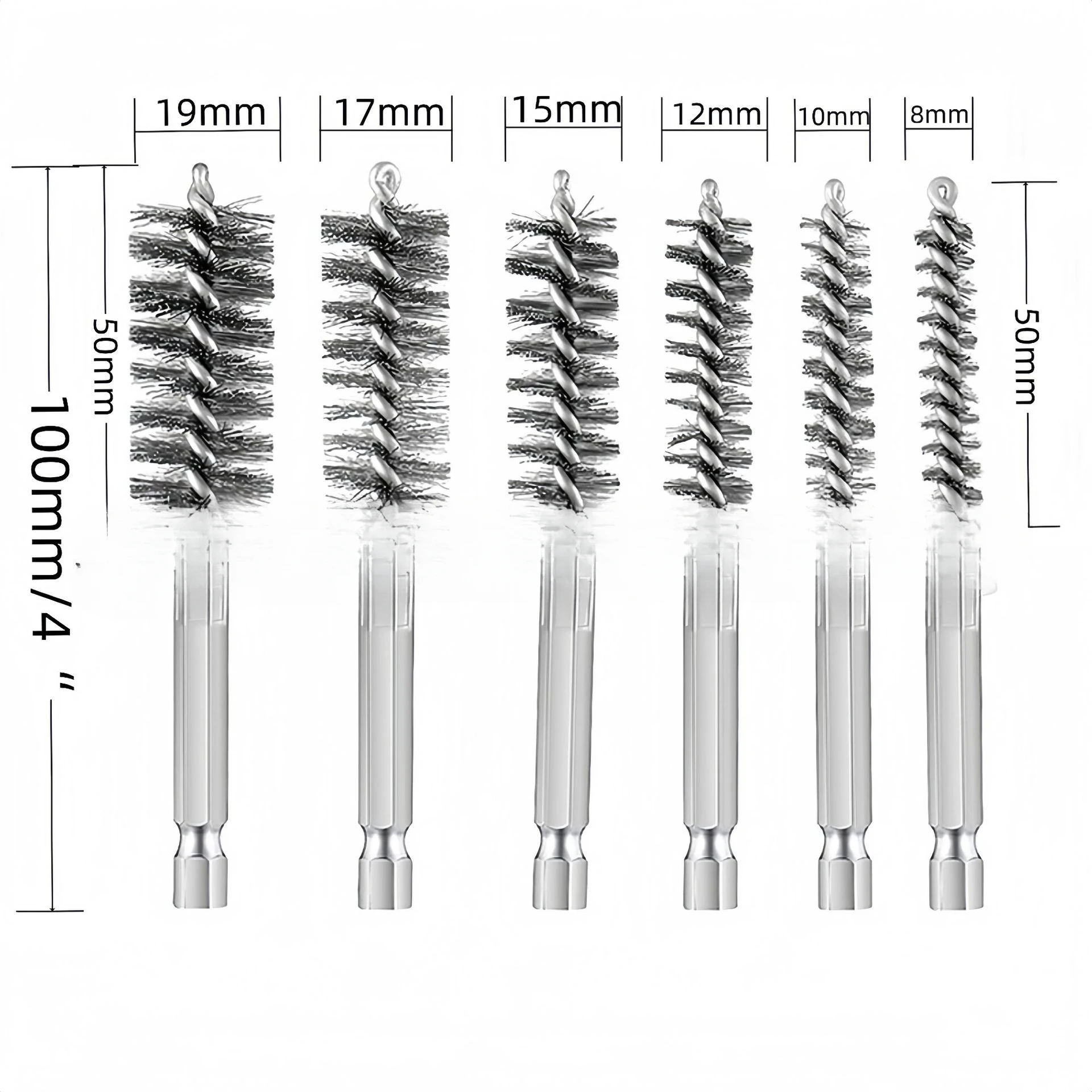 

Набор проволочных щеток для чистки автоиндустрии