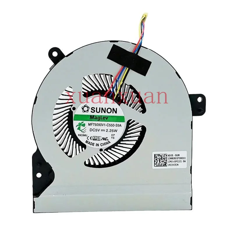 Новый радиатор охлаждения вентилятора для ASUS ROG Strix GL502 MF75090V1-C540-S9A GL502VY GL502VS GL502V
