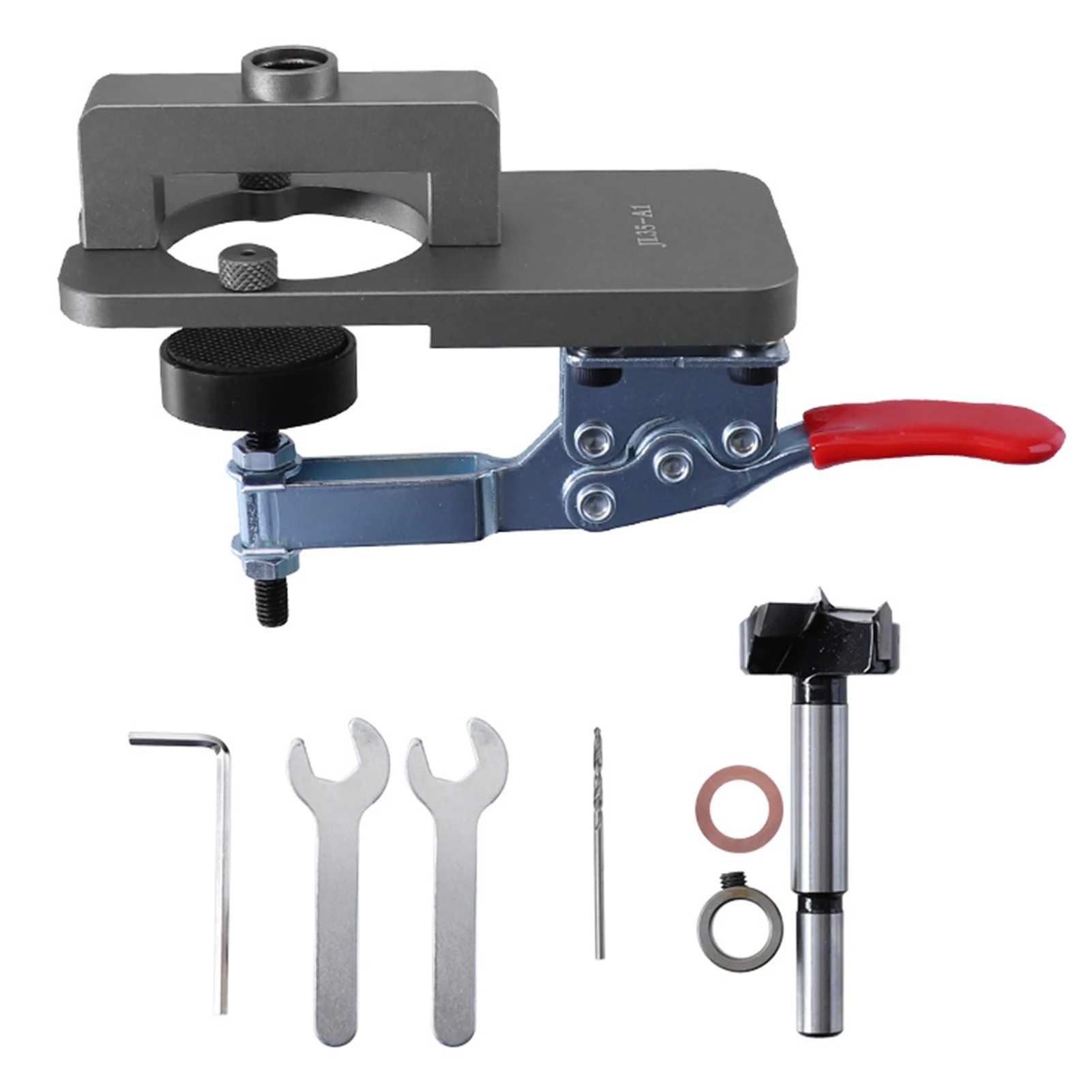 

Ручной шарнир 35 мм для мебели «сделай сам», направляющая для сверления отверстий, из алюминиевого сплава, для деревообработки, дверей шкафо...