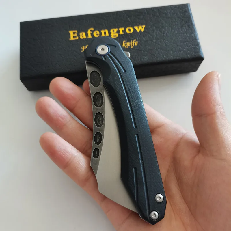 Eafengrow 2022 складной нож EF971 D2 лезвие G10 тактический для выживания повседневного