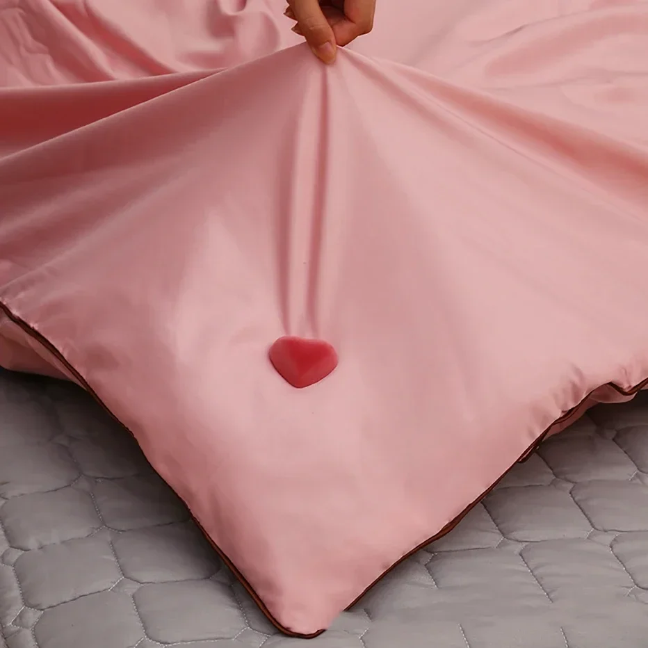 Мягкий Набор держателей для одеяла розовое сердце роза круглая форма зажимы