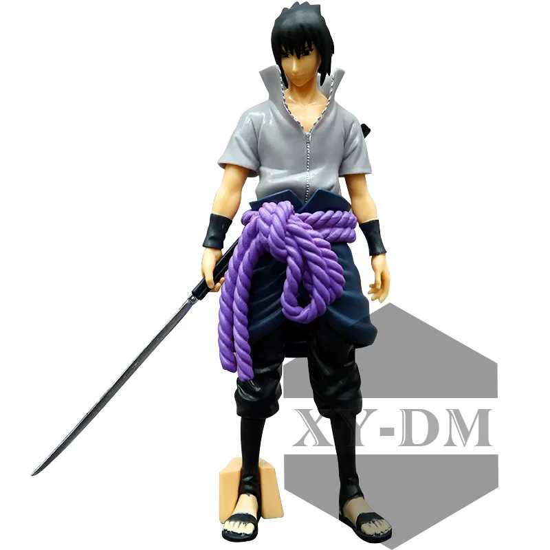 

28cm Naruto Anime Action Figures Uchiha Sasuke Decoration Model Collection Model