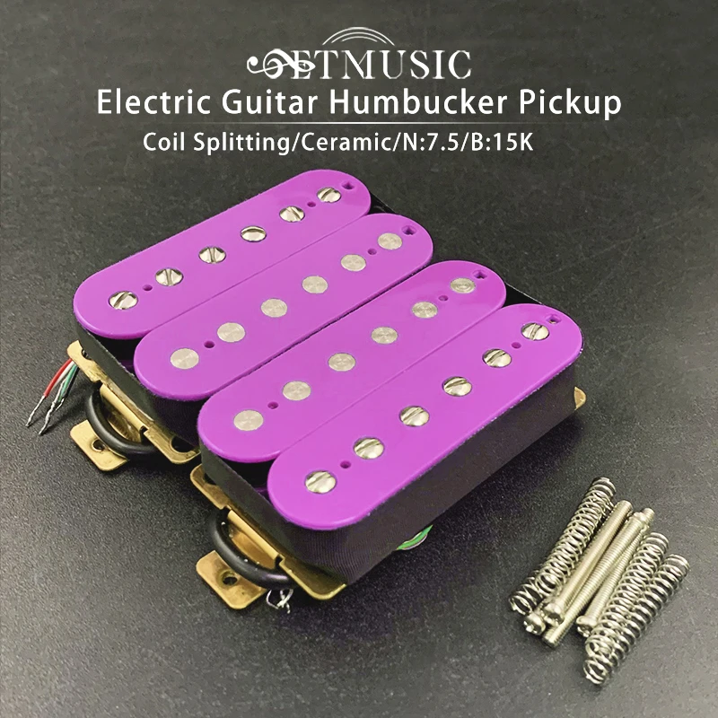 

Electric Guitar Double Coil Humbucker Electric Guitar Pickup Bridge or Neck Pickup for Choose Purple