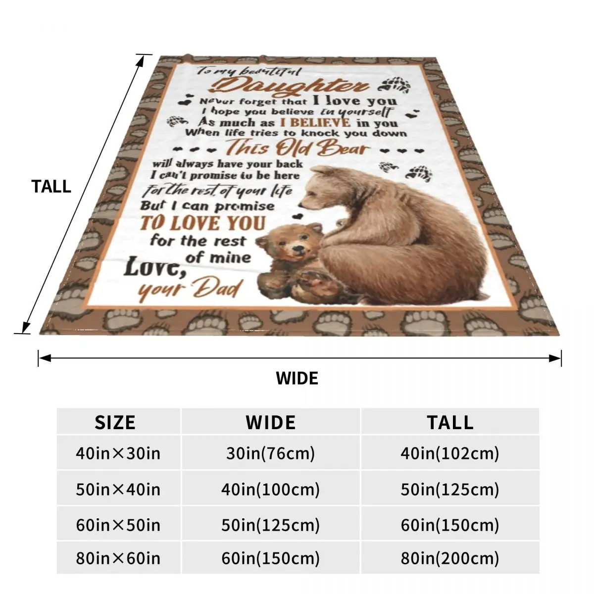 Одеяло Фланелевое с принтом медведя портативный теплый плед для кровати и дивана