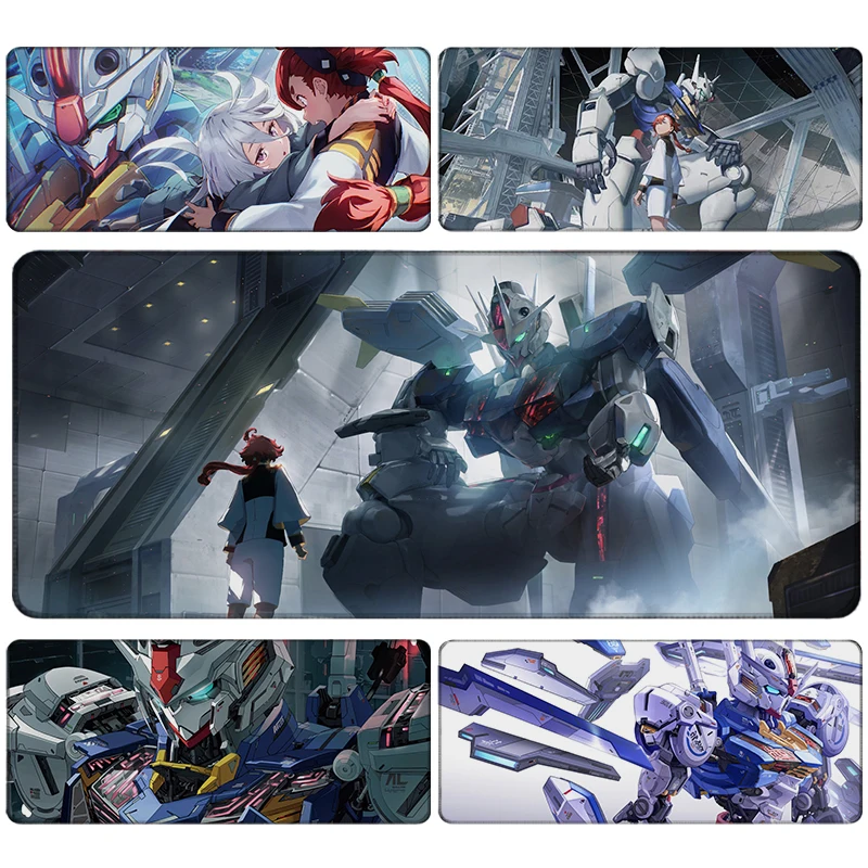 XXL Mousepad Gaming Cartoon Gundam Aerial The Witch from Mer