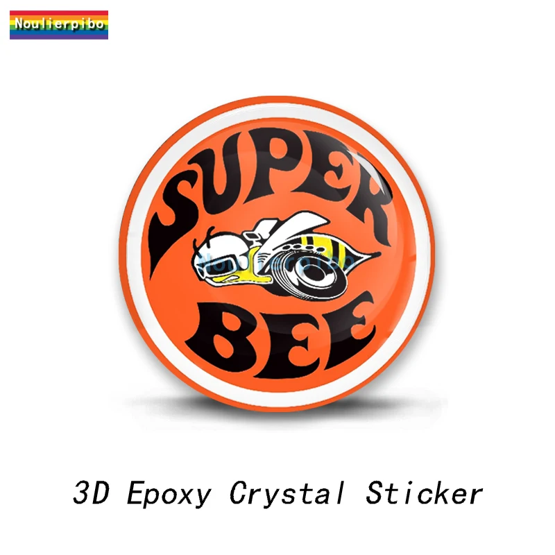 

3D стерео эпоксидный гель Super Bee Save The Bees автомобильный купол наклейка аксессуары кондиционер виниловая водонепроницаемая наклейка для телефона