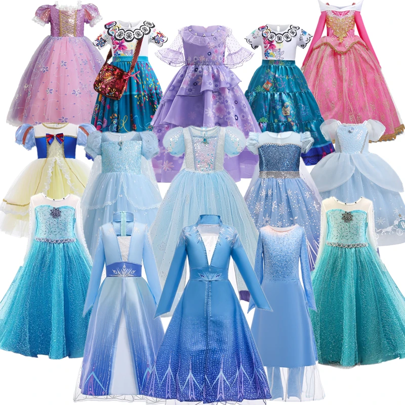 

Новинка, костюмы на Хэллоуин для детей, одежда для вечеринки, косплей-костюм принцессы для девочек, карнавальное платье для девочек, ролевая...